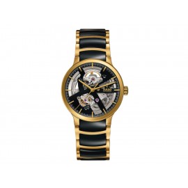 Rado Centrix Automatic R30180162 Reloj para Caballero Color Negro/Dorado - Envío Gratuito