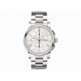 Montblanc 4810 Chronograph Automatic 114856 Reloj para Caballero Color Acero - Envío Gratuito