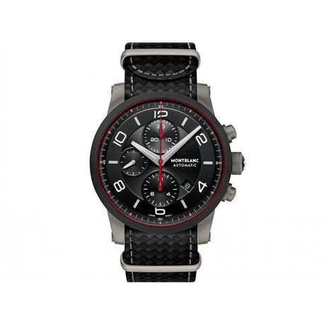 Reloj para caballero Montblanc Timewalker 113850 negro - Envío Gratuito