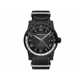 Reloj unisex Montblanc Timewalker 113828 negro - Envío Gratuito