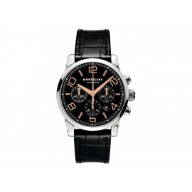 Reloj para caballero Montblanc Timewalker 101548 negro - Envío Gratuito