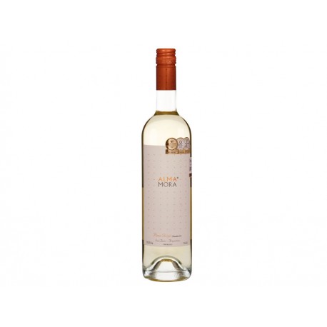 Vino Blanco Alma Mora Pinot Grigio 750 ml - Envío Gratuito