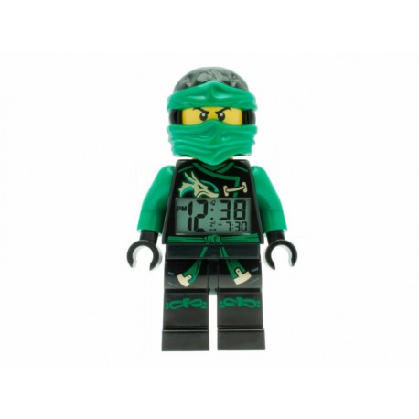 Lego Ninjago Sky Pirates Lloyd 9009402 Reloj Despertador Unisex Color Verde - Envío Gratuito