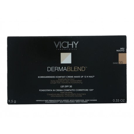 Vichy Dermablend Base de Maquillaje en Crema 9.5 g - Envío Gratuito