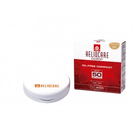 Heliocare Protector Solar FPS 50 en Maquillaje Compacto Claro Oil-free 10 g - Envío Gratuito