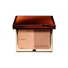 Polvo Compacto Clarins Light Efecto Bronceado FPS15 10 g. - Envío Gratuito