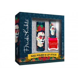 Republic Nail Set Frida Kahlo Nail Polish & Lip Stick - Envío Gratuito