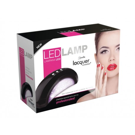 Republic Nail Lacquer Lámpara Secadora de Uñas LED con Timer Negra - Envío Gratuito