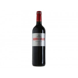 Vino tinto Baron de Brane Francia Merlot 750 ml - Envío Gratuito