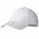 Gorra Adidas de banda ajustable blanca - Envío Gratuito