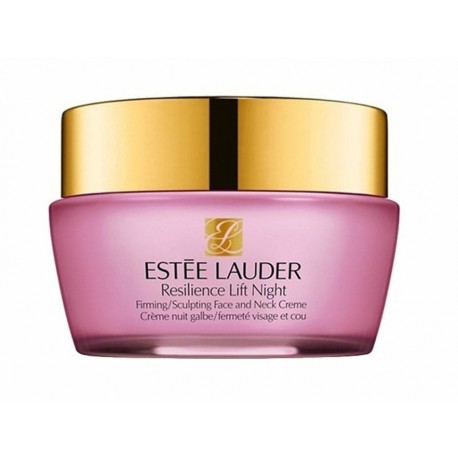 Crema reafirmante para rostro y cuello Estée Lauder Resilence Lift Night 50 ml - Envío Gratuito