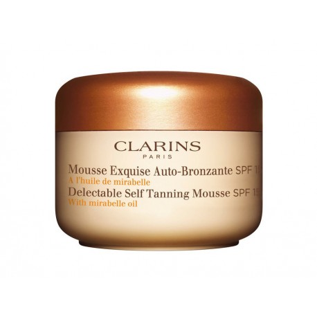 Espuma autobronceadora con SPF 15 Clarins 125 ml - Envío Gratuito