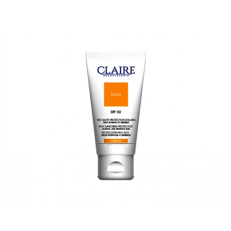 Crema de alta protección solar Claire Soleil 50 ml - Envío Gratuito