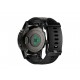 Monitor Garmin Fenix 5S Zafiro Negro Con Correa De Caucho - Envío Gratuito