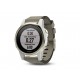 Monitor Garmin Fenix 5S Zafiro Champagne Con Correa De Piel - Envío Gratuito