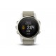 Monitor Garmin Fenix 5S Zafiro Champagne Con Correa De Piel - Envío Gratuito