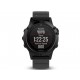 Monitor Garmin Fenix 5 Zafiro Negro Con Correa De Caucho - Envío Gratuito