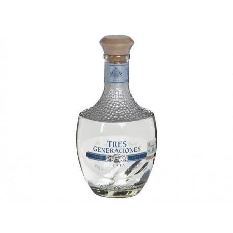 Caja de Tequila Tres Generaciones Plata 750 ml - Envío Gratuito