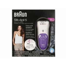 Braun Depiladora Recargable Silk-Épil 5 Color Blanco - Envío Gratuito