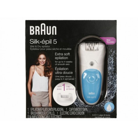 Braun Depiladora SE 5511 Blanca - Envío Gratuito