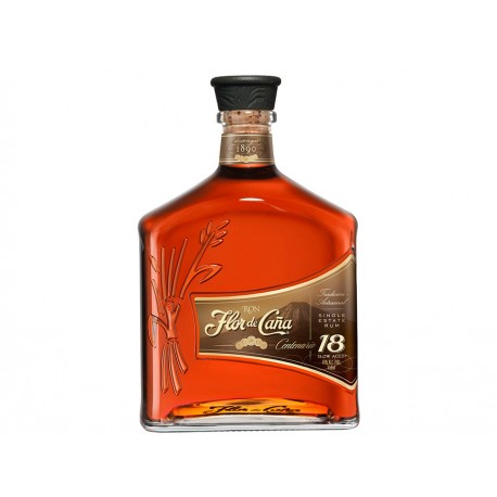 Ron Flor de Caña Centenario 18 Años 750 ml - Envío Gratuito