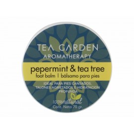 Bálsamo para pies de pimienta y árbol de té Tea Garden Aromatherapy 70 g - Envío Gratuito