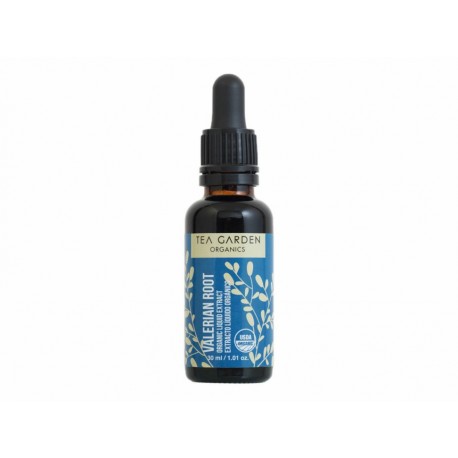 Extracto líquido orgánico Tea Garden Organics Valerian Root 30 ml - Envío Gratuito