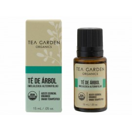 Aceite esencial orgánico Tea Garden Organics Té de Árbol 15 ml - Envío Gratuito