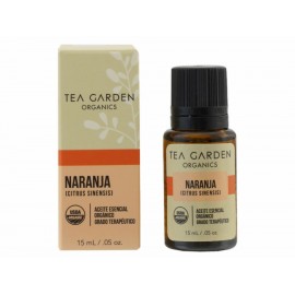 Aceite esencial orgánico Tea Garden Organics Naranja 15 ml - Envío Gratuito