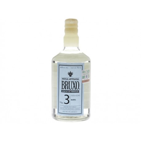 Mezcal Bruxo No 3 Barril 750 ml - Envío Gratuito