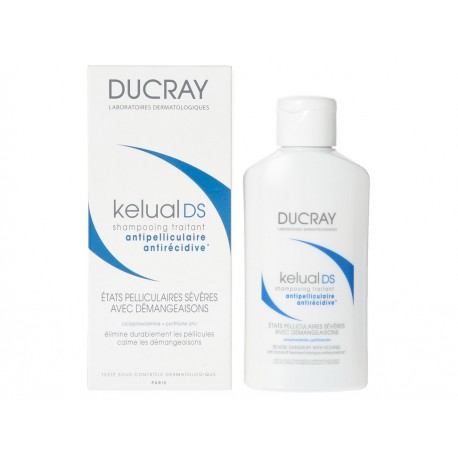 Shampoo para el control de la caspa severa Ducray Kelual DS 100 ml - Envío Gratuito