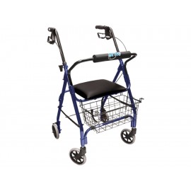 Medical Store Andadera Aluminio Rollator Esmaltada - Envío Gratuito