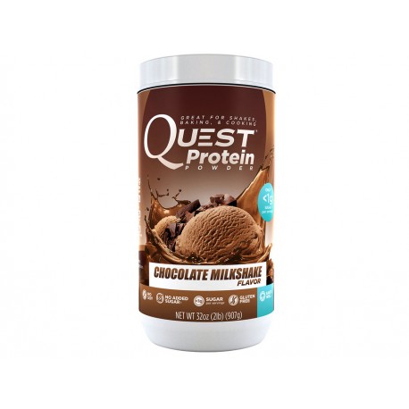 Proteína Quest Chocolate Milkshake 907g - Envío Gratuito