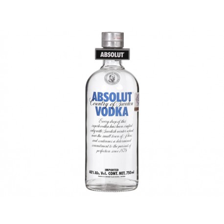 Caja de Vodka Absolut Regular 750 ml - Envío Gratuito