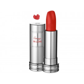 Lápiz Labial Rouge In Love Lancôme Rojo Oscuro Caliente - Envío Gratuito