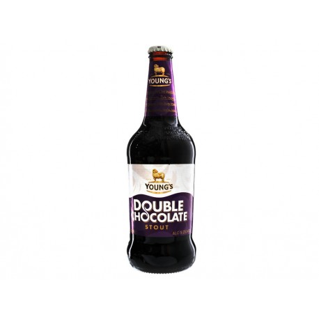 Paquete de 6 cervezas Youngs Double Chocolate 500 ml - Envío Gratuito