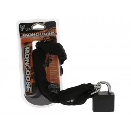 Mongoose Candado de Cadena para Bicicleta - Envío Gratuito