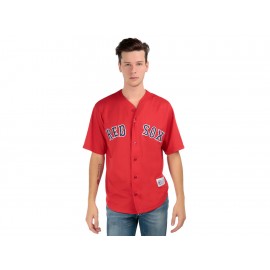 Jersey Majestic Boston Red Sox para caballero - Envío Gratuito