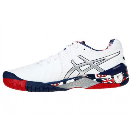 Tenis Asics Gel Resolution 7 L.E. London para caballero - Envío Gratuito