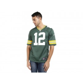 Jersey Nike NFL Green Bay Packers Aaron Rodgers para caballero - Envío Gratuito