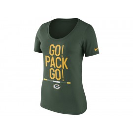 Playera Nike NFL Green Bay Packers para dama - Envío Gratuito