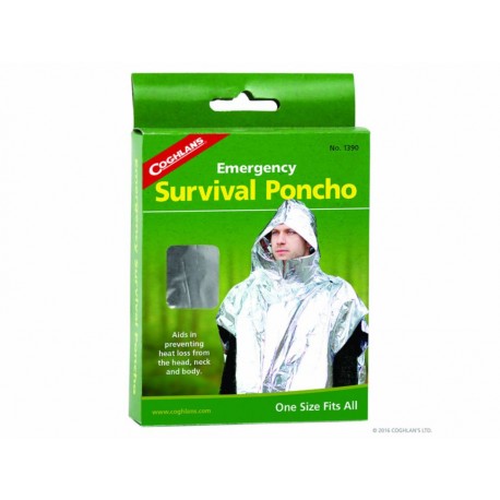 Coghlan's Poncho de Supervivencia para Campismo - Envío Gratuito