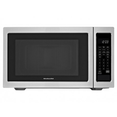 KitchenAid KCMS1655BSS Horno de Microondas 1.6 Pies Cúbicos Gris Acero - Envío Gratuito