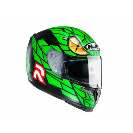 HJC Casco Cerrado Lorenzo Green Mamba - Envío Gratuito