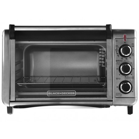 Black & Decker TO3250XSB Horno Tostador Extra Amplio Plata - Envío Gratuito