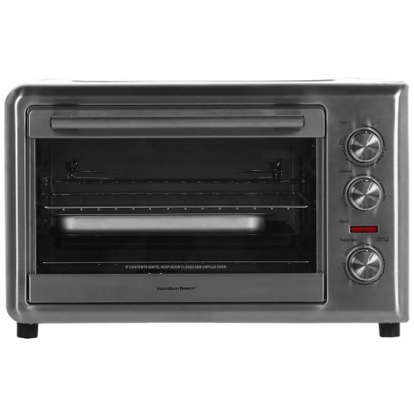 Hamilton Beach Horno Eléctrico Acero 31103 - Envío Gratuito