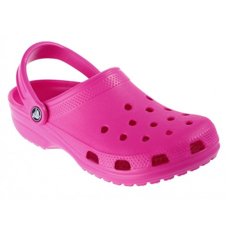 Sandalia lisa Crocs magenta - Envío Gratuito