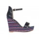 Sandalia wedge Tommy Hilfiger de piel - Envío Gratuito