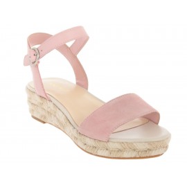 Sandalia lisa Nine West rosa - Envío Gratuito