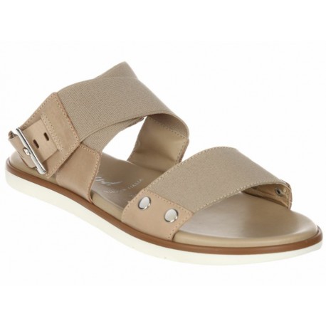 Sandalia lisa Donna Trend beige - Envío Gratuito